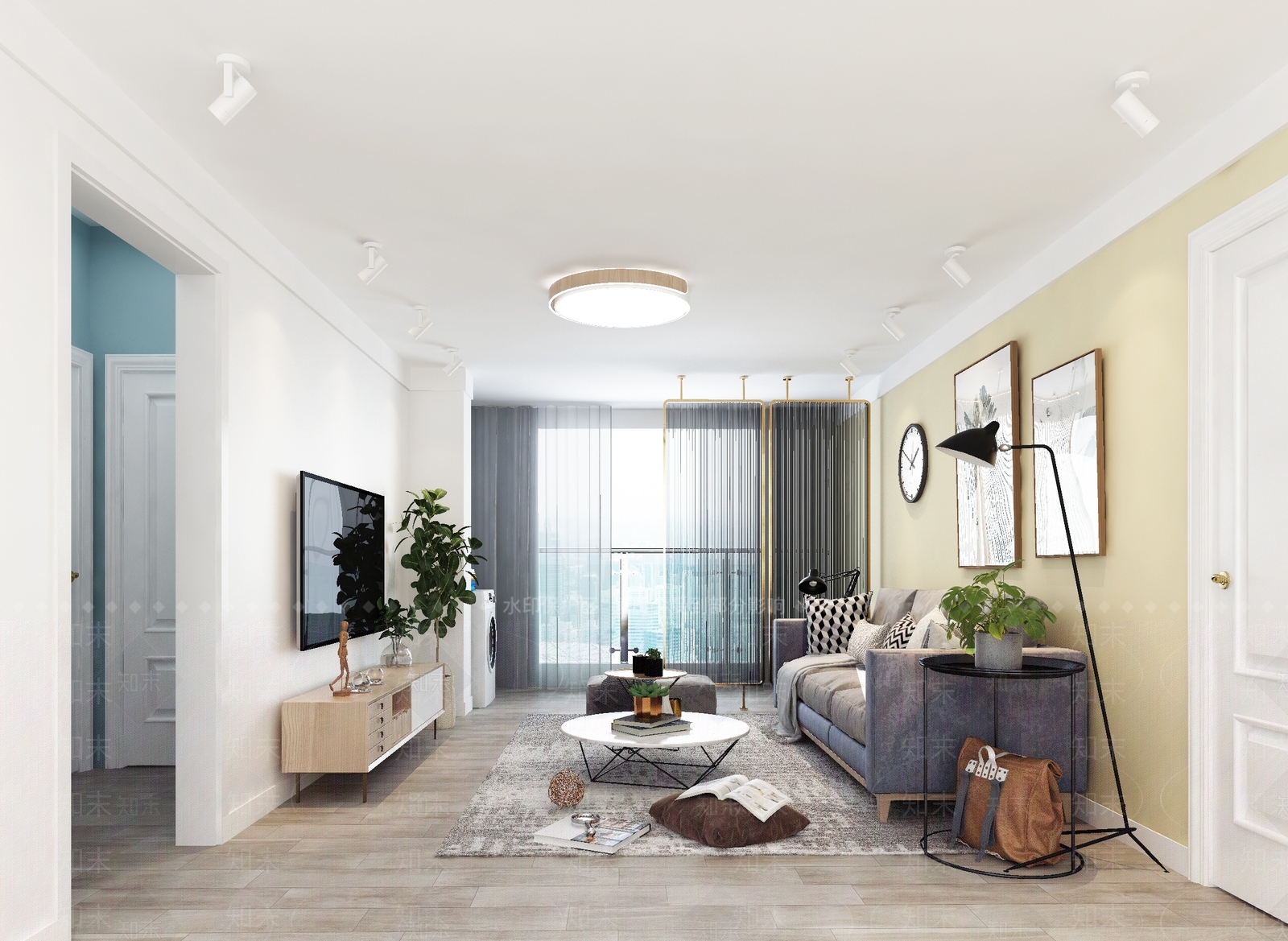 现代公寓3D模型下载【ID:991925798】