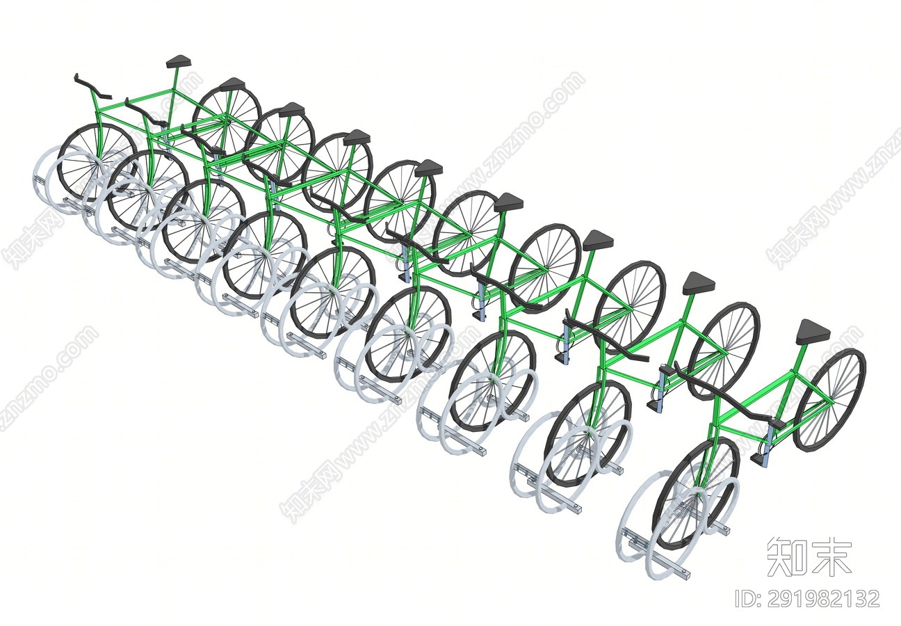 现代自行车SU模型下载【ID:291982132】