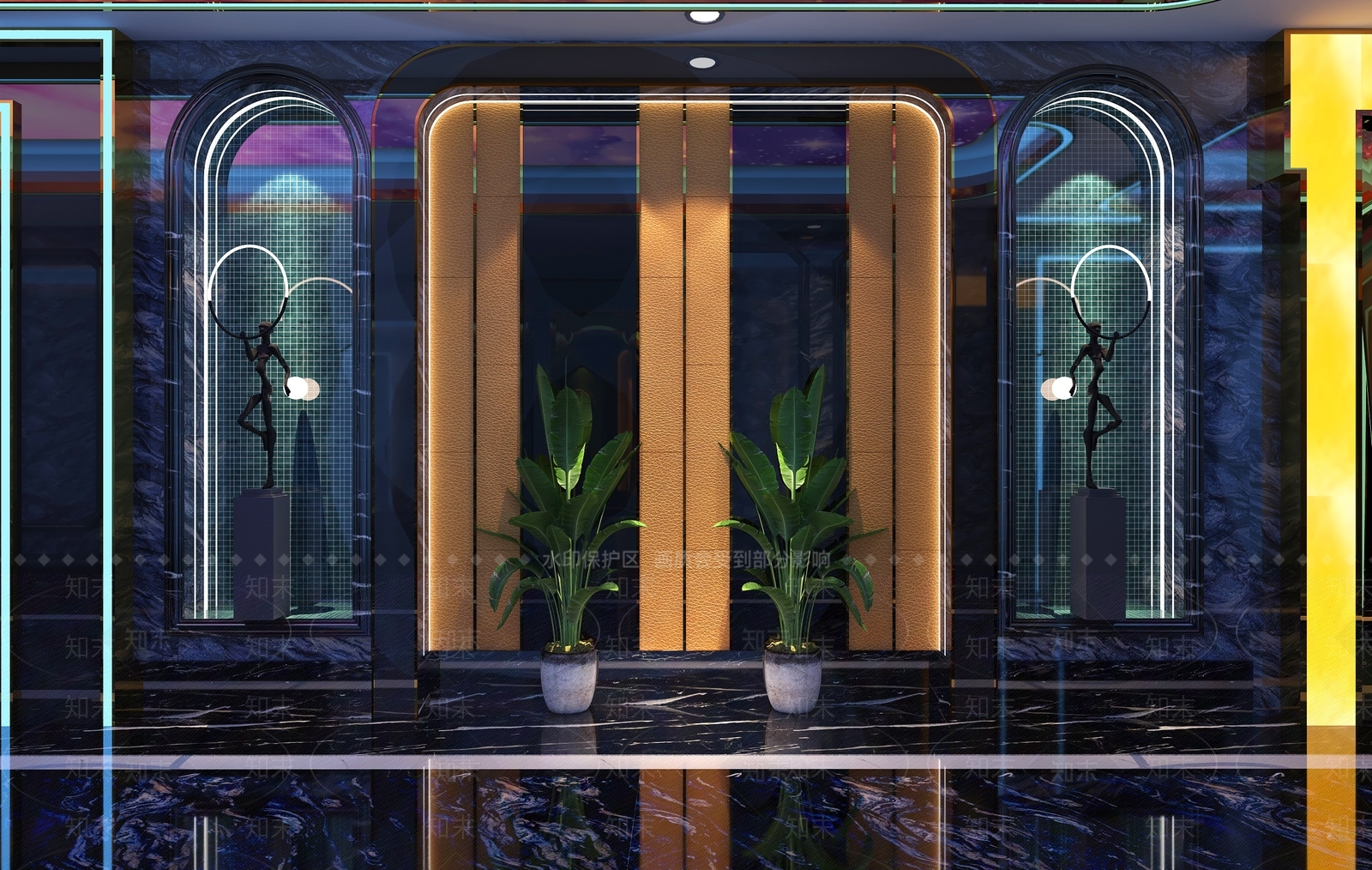 北欧足浴会所3D模型下载【ID:792024179】