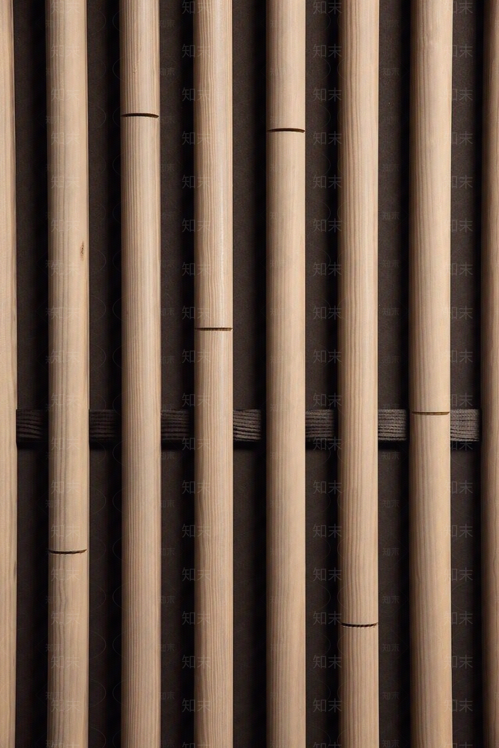 竹纹装饰木格栅贴图下载【ID:792028766】