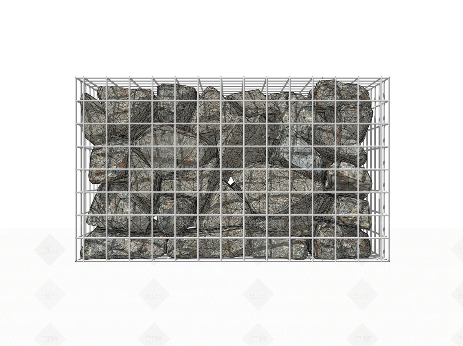 现代石笼SU模型下载【ID:892079771】