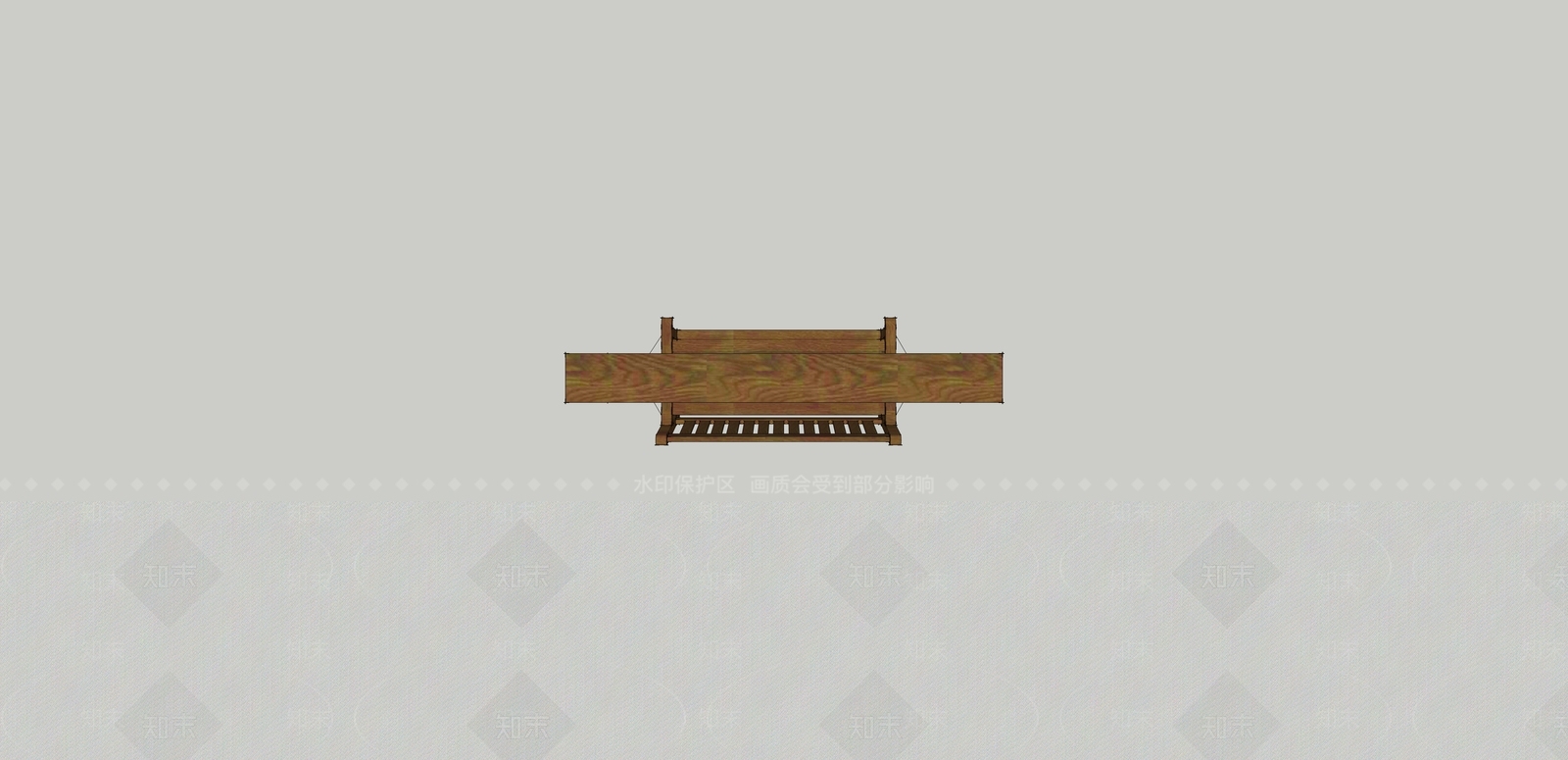 新中式秋千SU模型下载【ID:392139729】