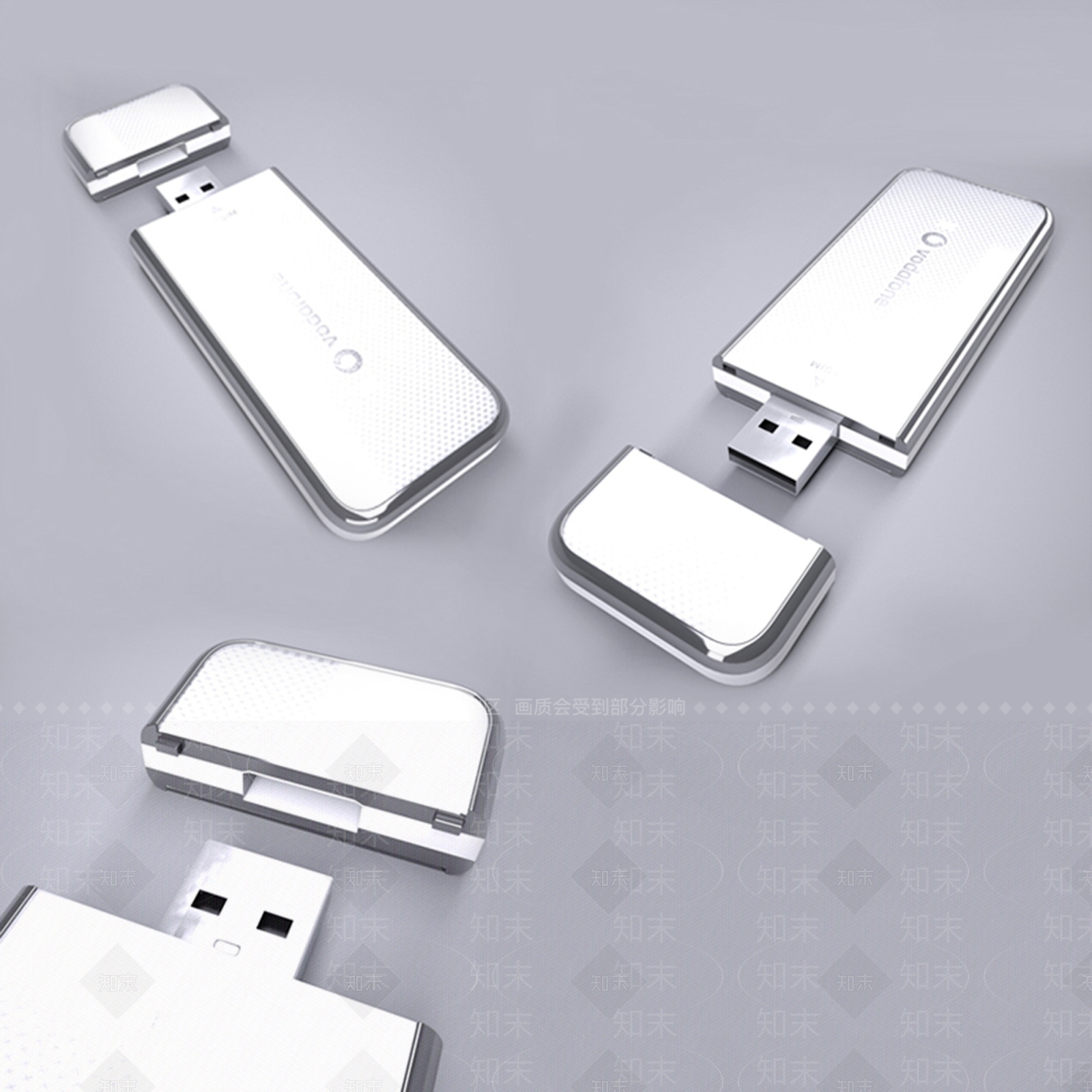 现代U盘3D模型下载【ID:692152152】