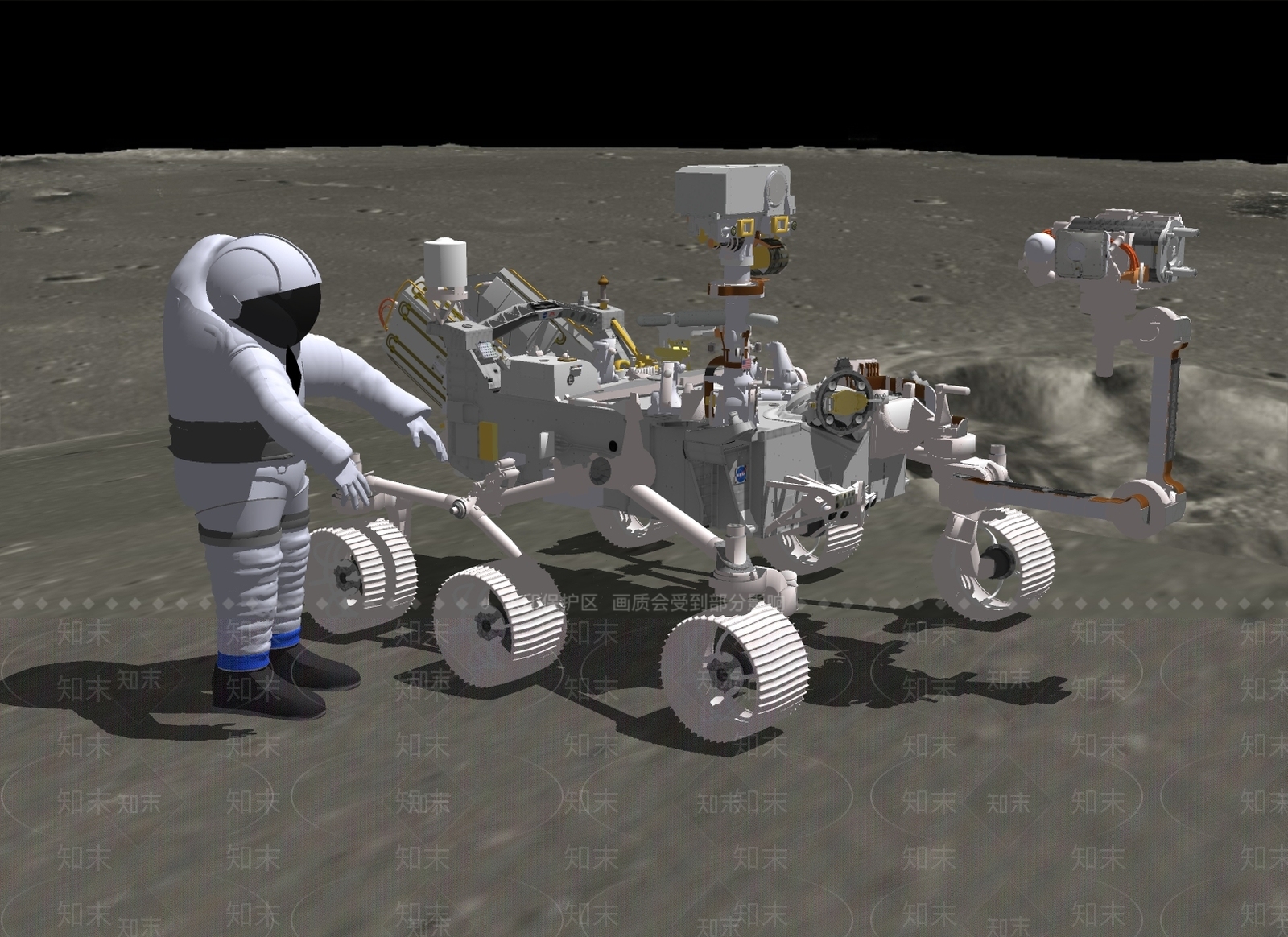 现代月球车SU模型下载【ID:392169683】