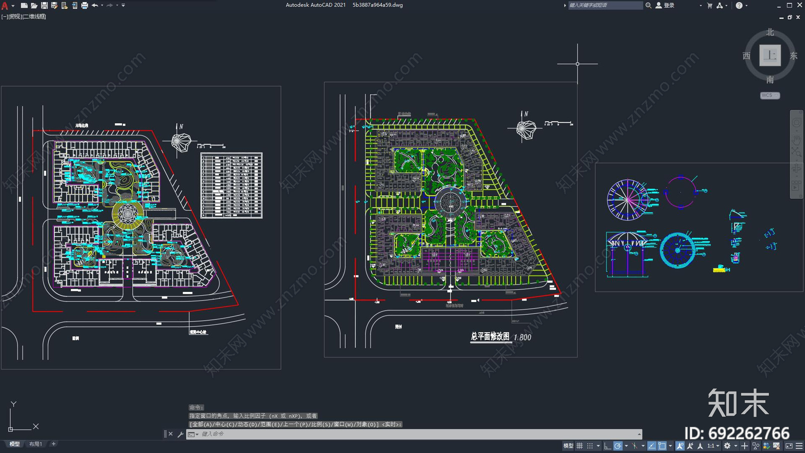庭院景观施工图下载【ID:692262766】