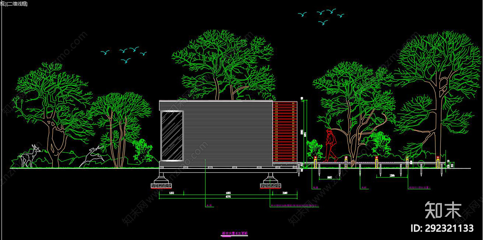 森林公园施工图下载【ID:292321133】