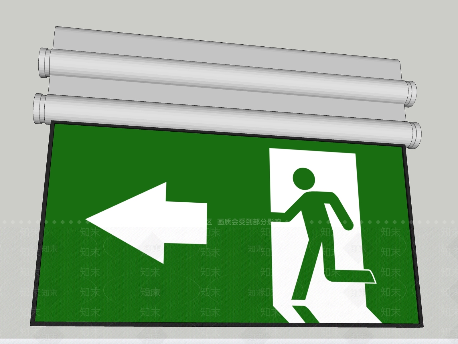 现代提示牌SU模型下载【ID:992423642】