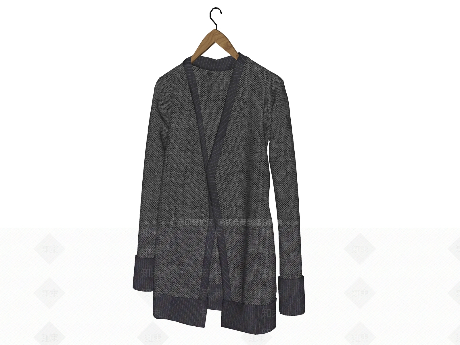 现代衣服SU模型下载【ID:992474706】