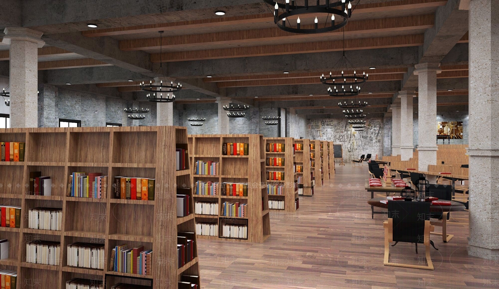 工业书店SU模型下载【ID:892586569】