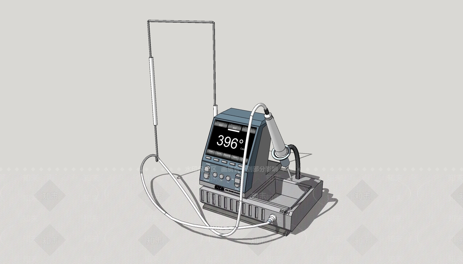 现代医疗器材SU模型下载【ID:193697947】