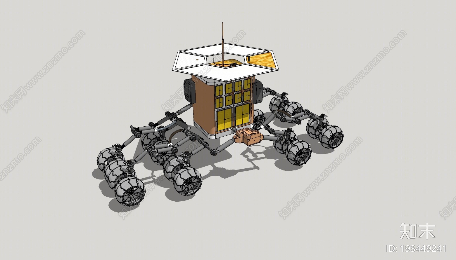 现代玩具机器人SU模型下载【ID:193449241】