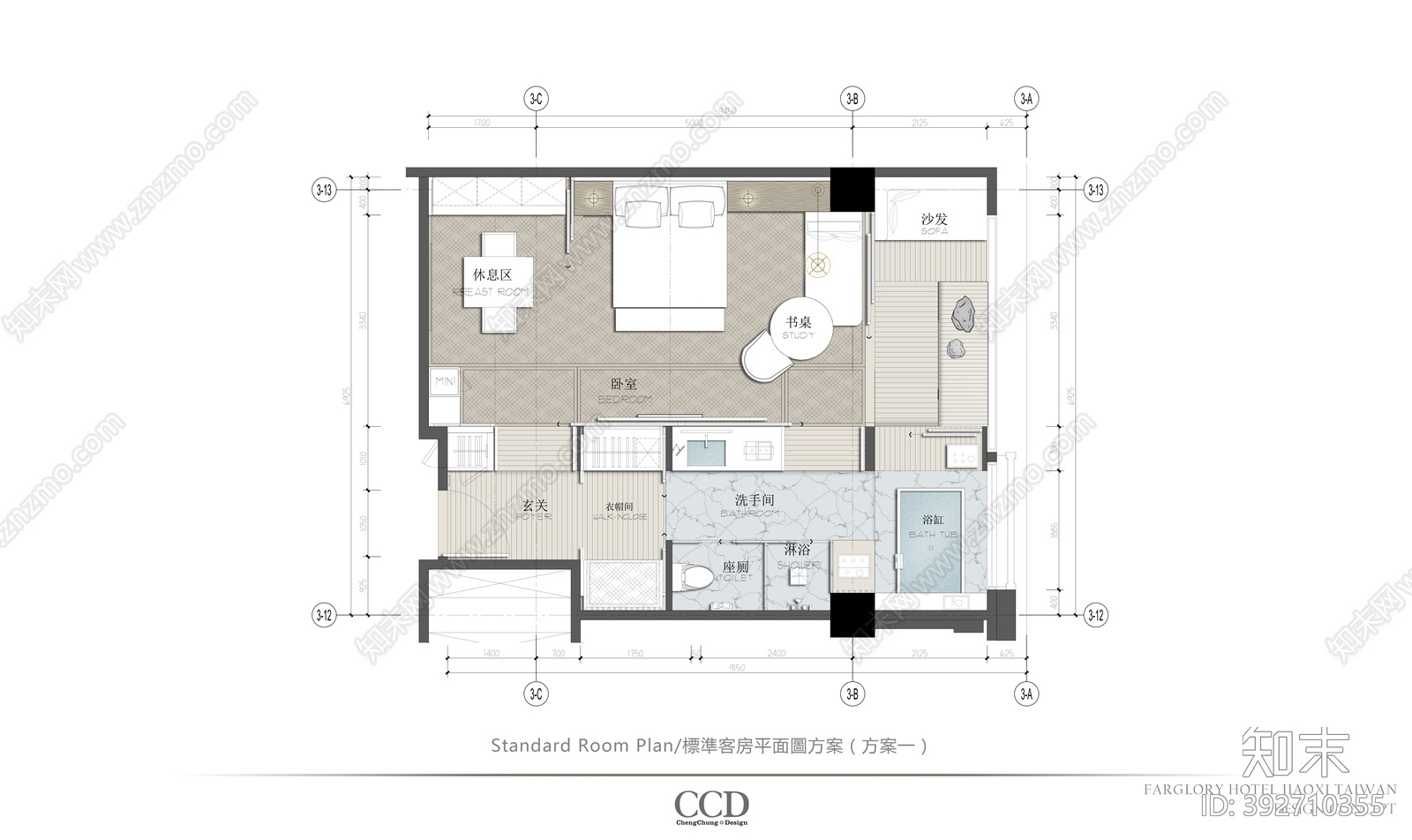 饭店cad施工图下载【ID:392710355】