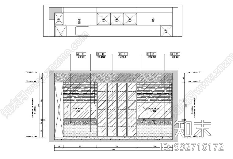 现代别墅cad施工图下载【ID:992716172】