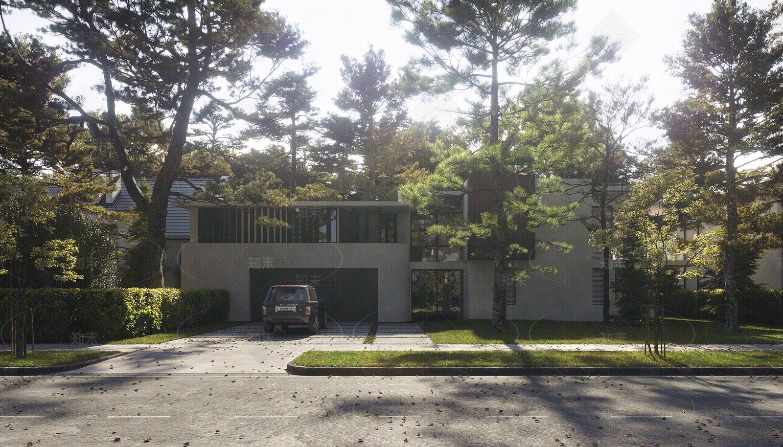 室外别墅外景贴图贴图下载【ID:292763957】