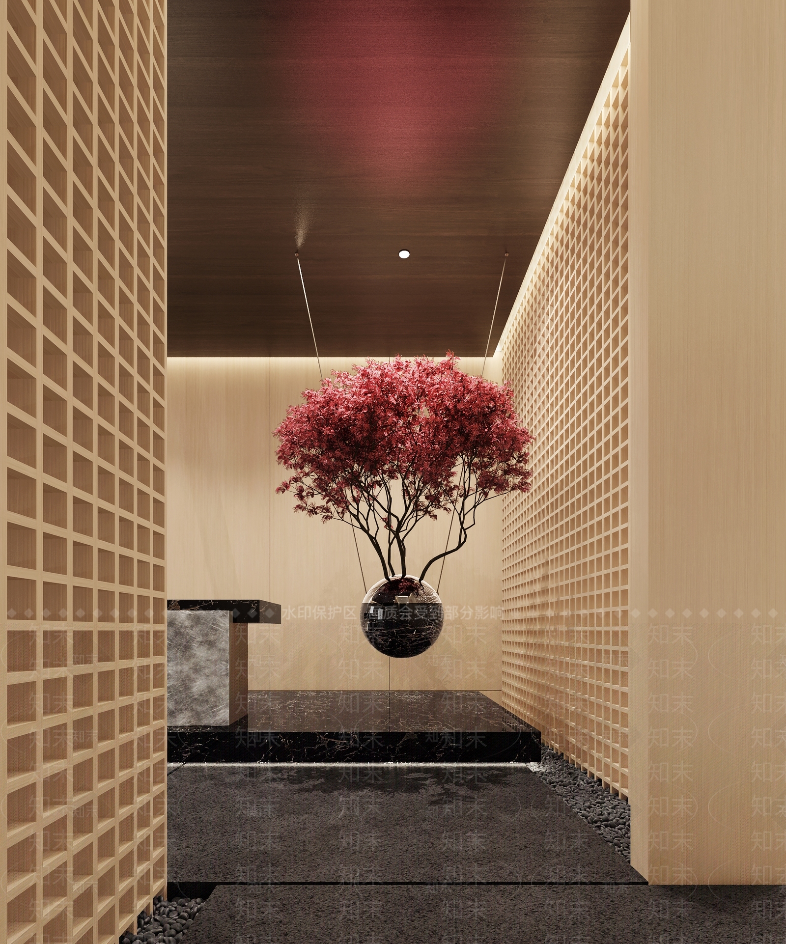 新中式足疗会所3D模型下载【ID:792823176】