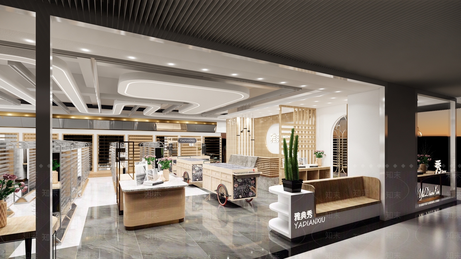 北欧玩具礼品饰品店SU模型下载【ID:192824392】