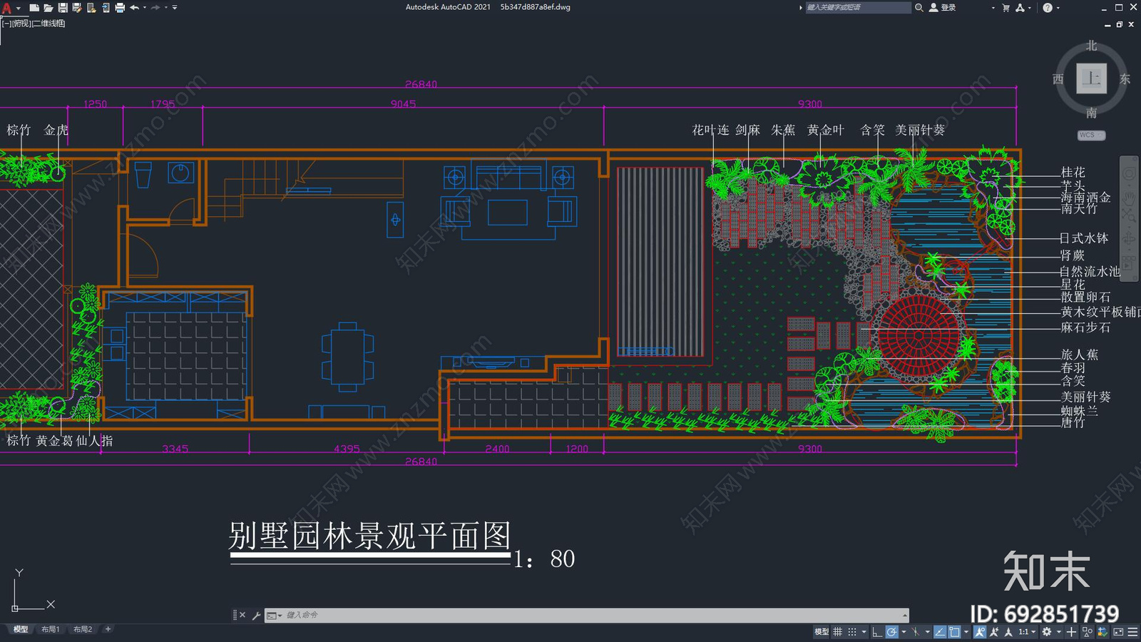 别墅园林施工图下载【ID:692851739】