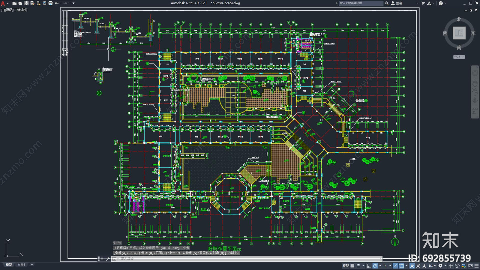 园林空间施工图下载【ID:692855739】