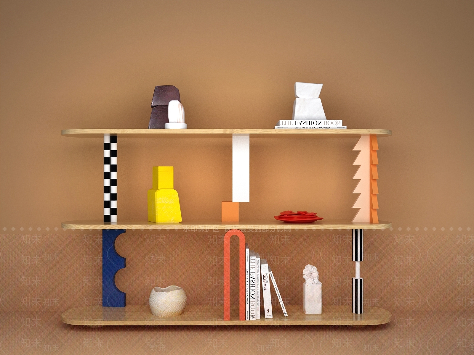 【3D悬赏模型】mpgmb设计北欧风格陈列柜3D模型下载【ID:993053292】