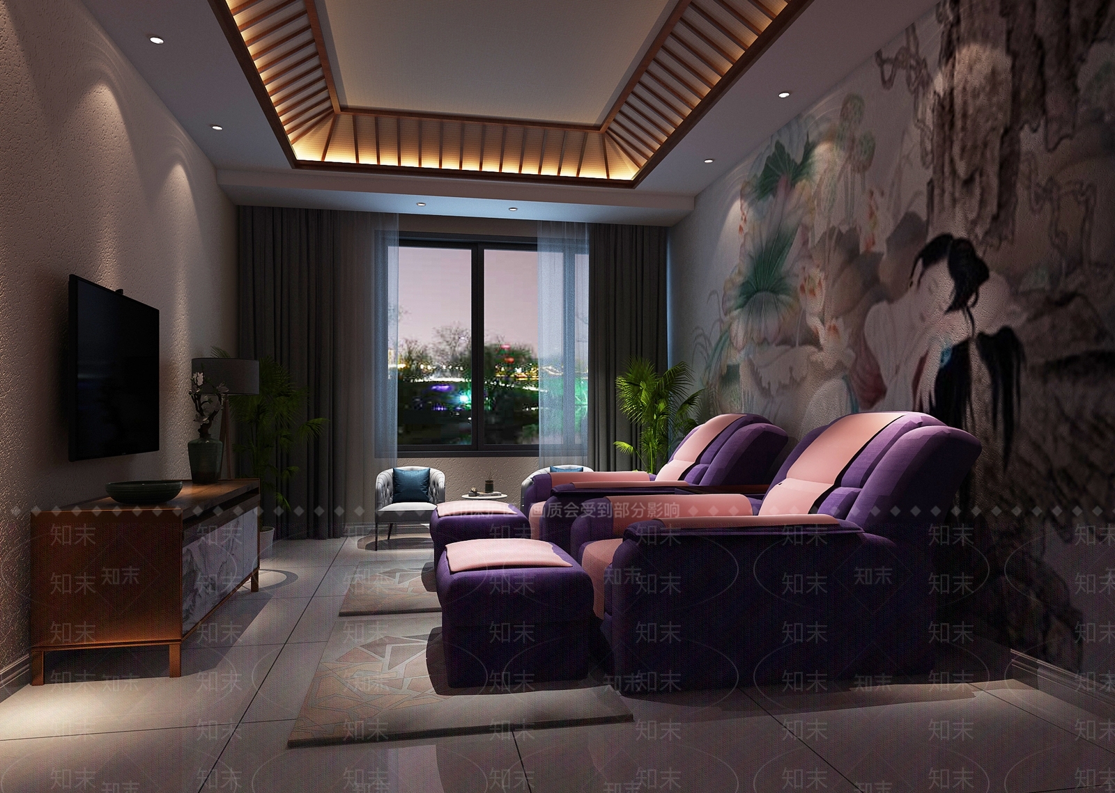 东南亚足浴会所3D模型下载【ID:793004195】