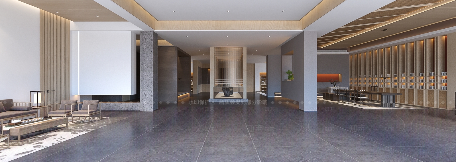 新中式茶馆3D模型下载【ID:1221510043】