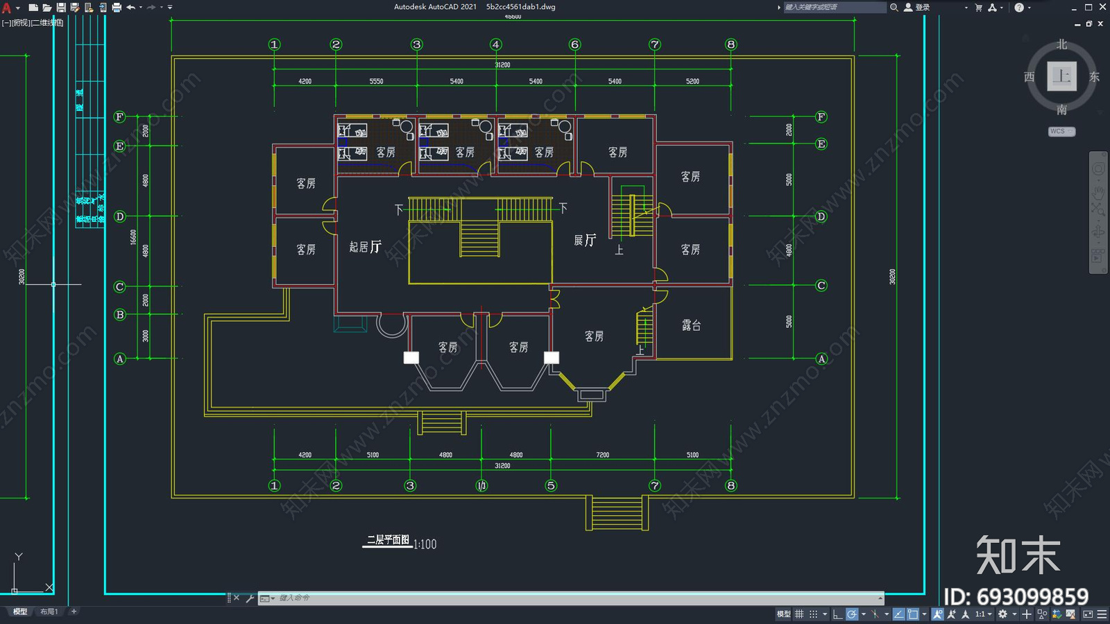 欧式建筑施工图下载【ID:693099859】