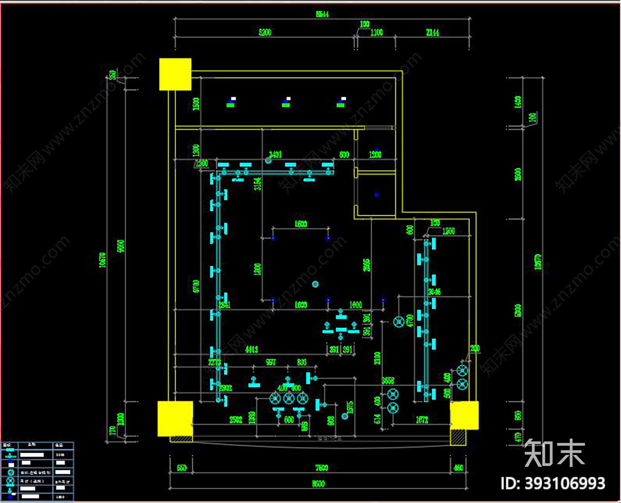 童装店cad施工图下载【ID:393106993】