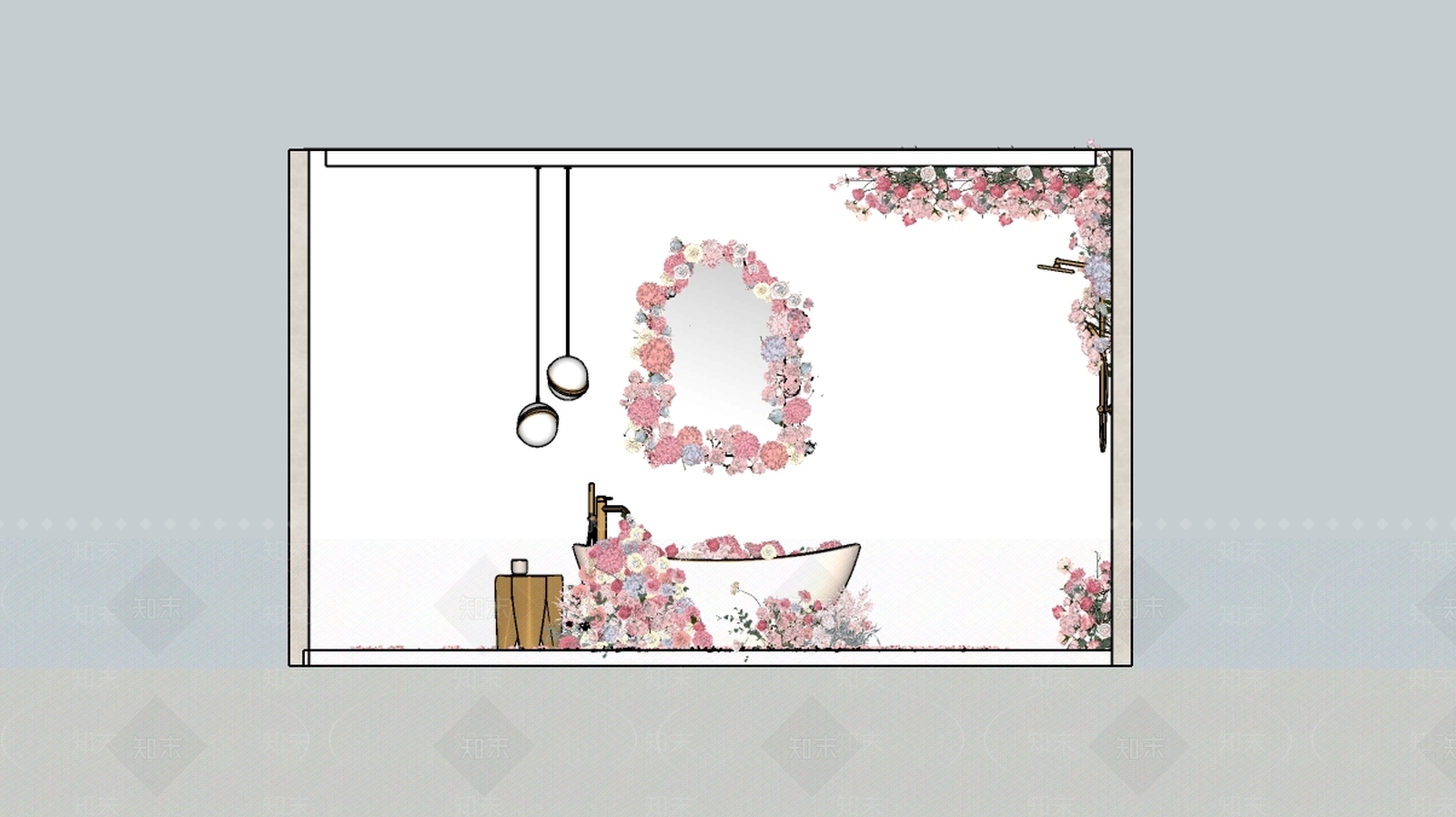 现代橱窗SU模型下载【ID:793214216】
