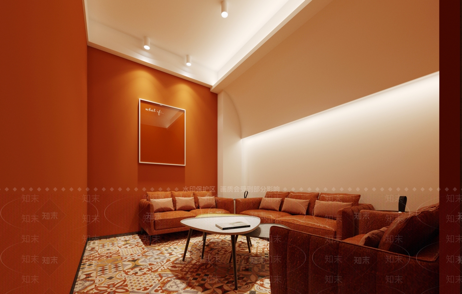 工业风剧本杀桌游房间3D模型下载【ID:993277923】