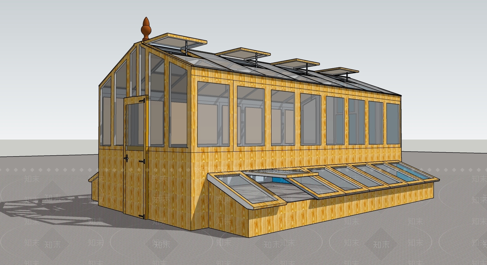 现代公建SU模型下载【ID:393301426】