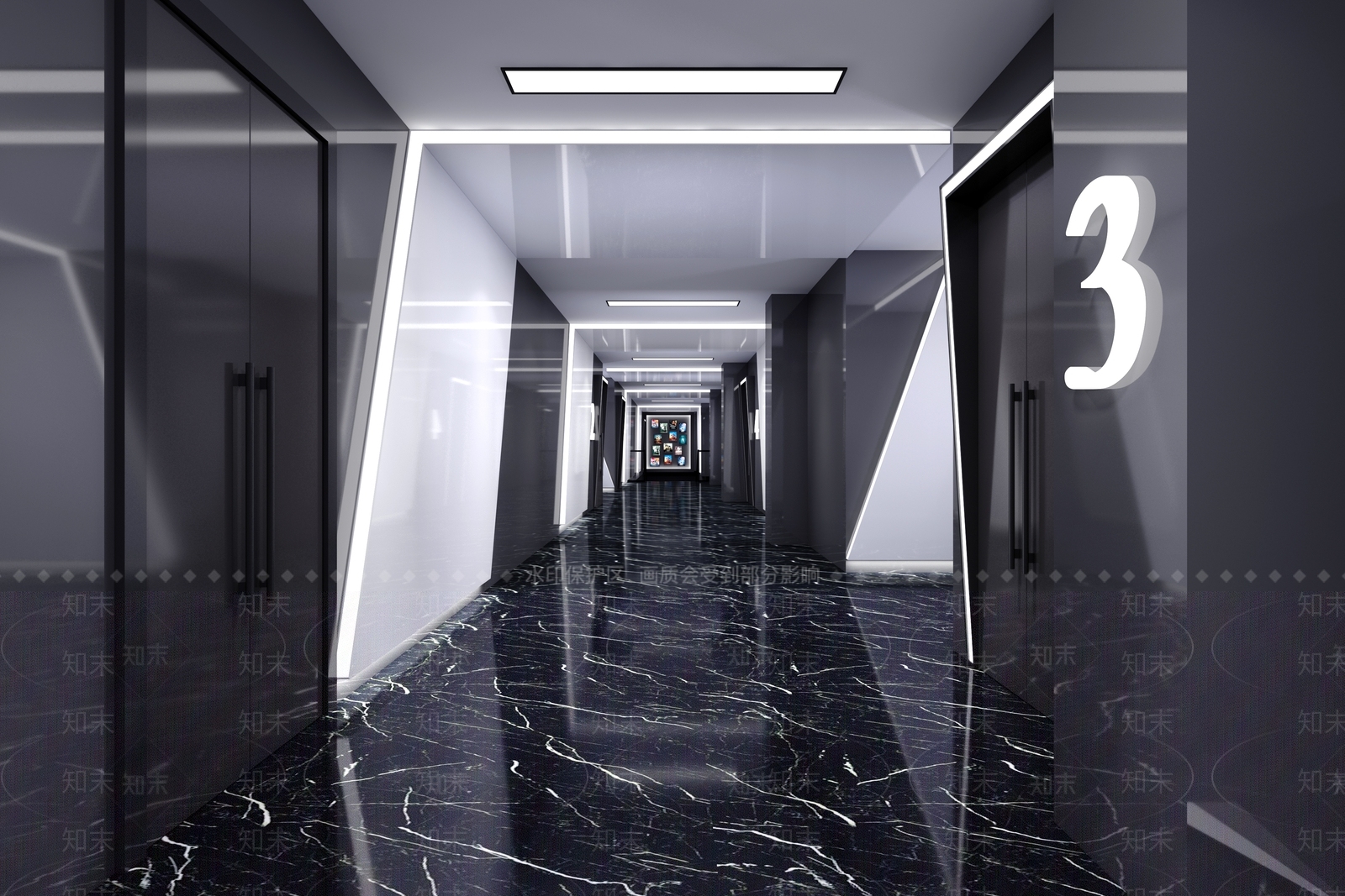 现代电影院3D模型下载【ID:593305111】