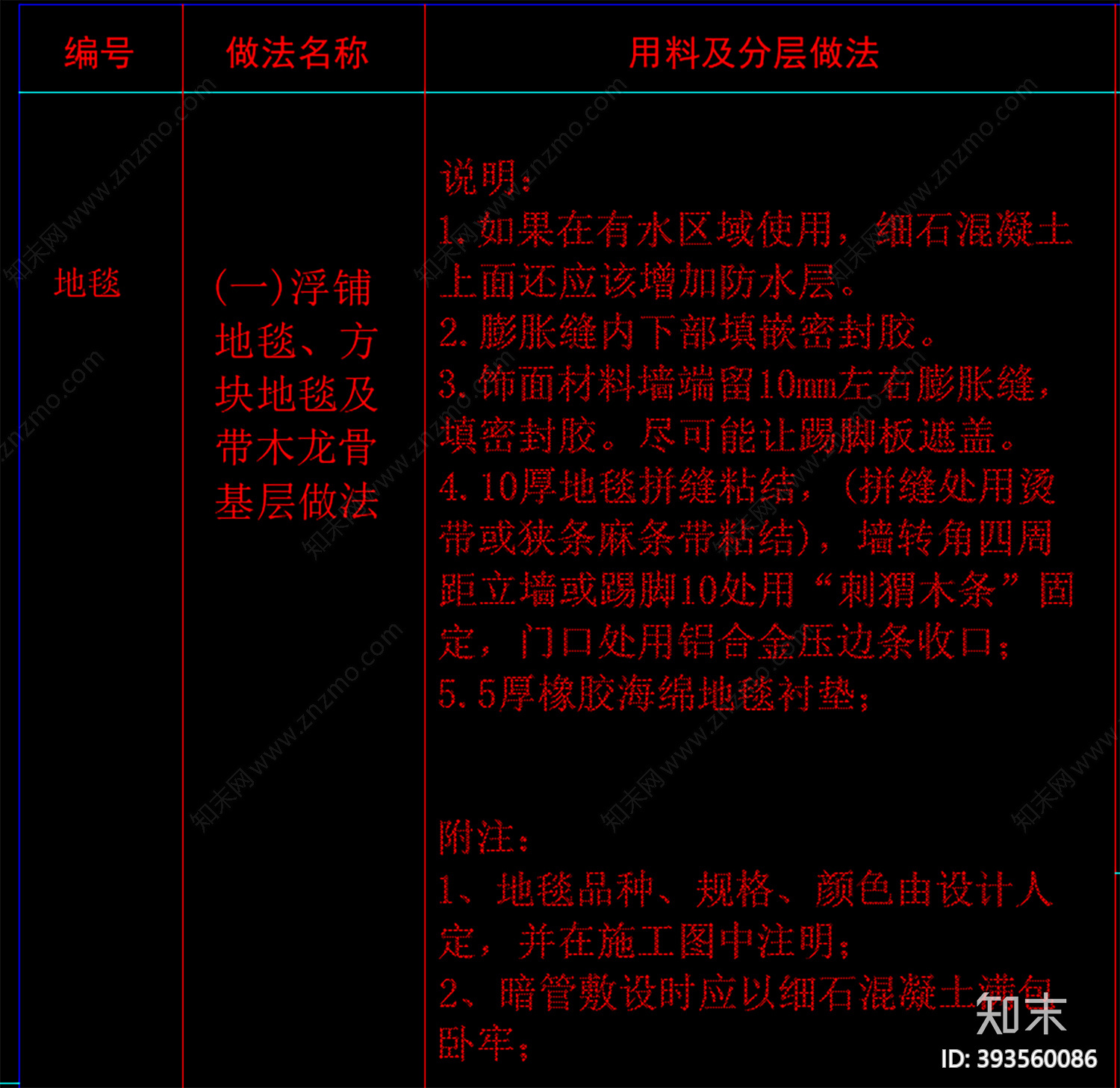 金螳螂-地面工艺cad施工图下载【ID:393560086】