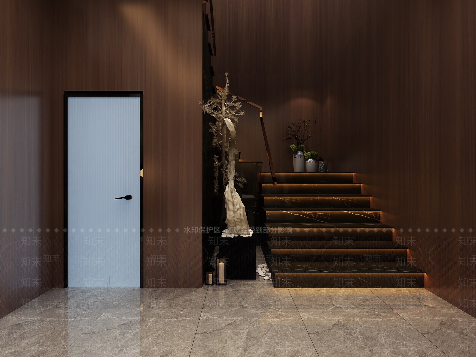 新中式足浴会所3D模型下载【ID:793593168】