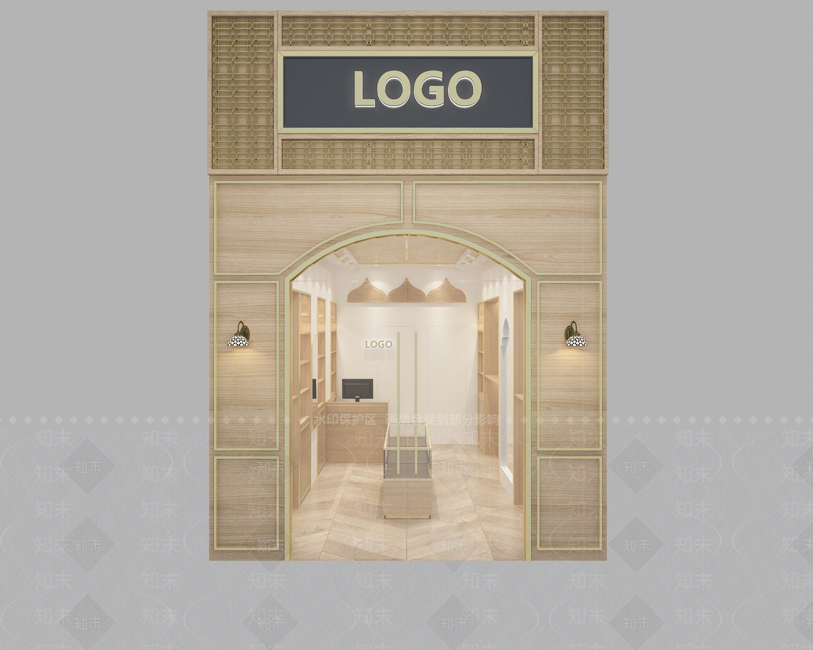 东南亚珠宝店3D模型下载【ID:593634804】