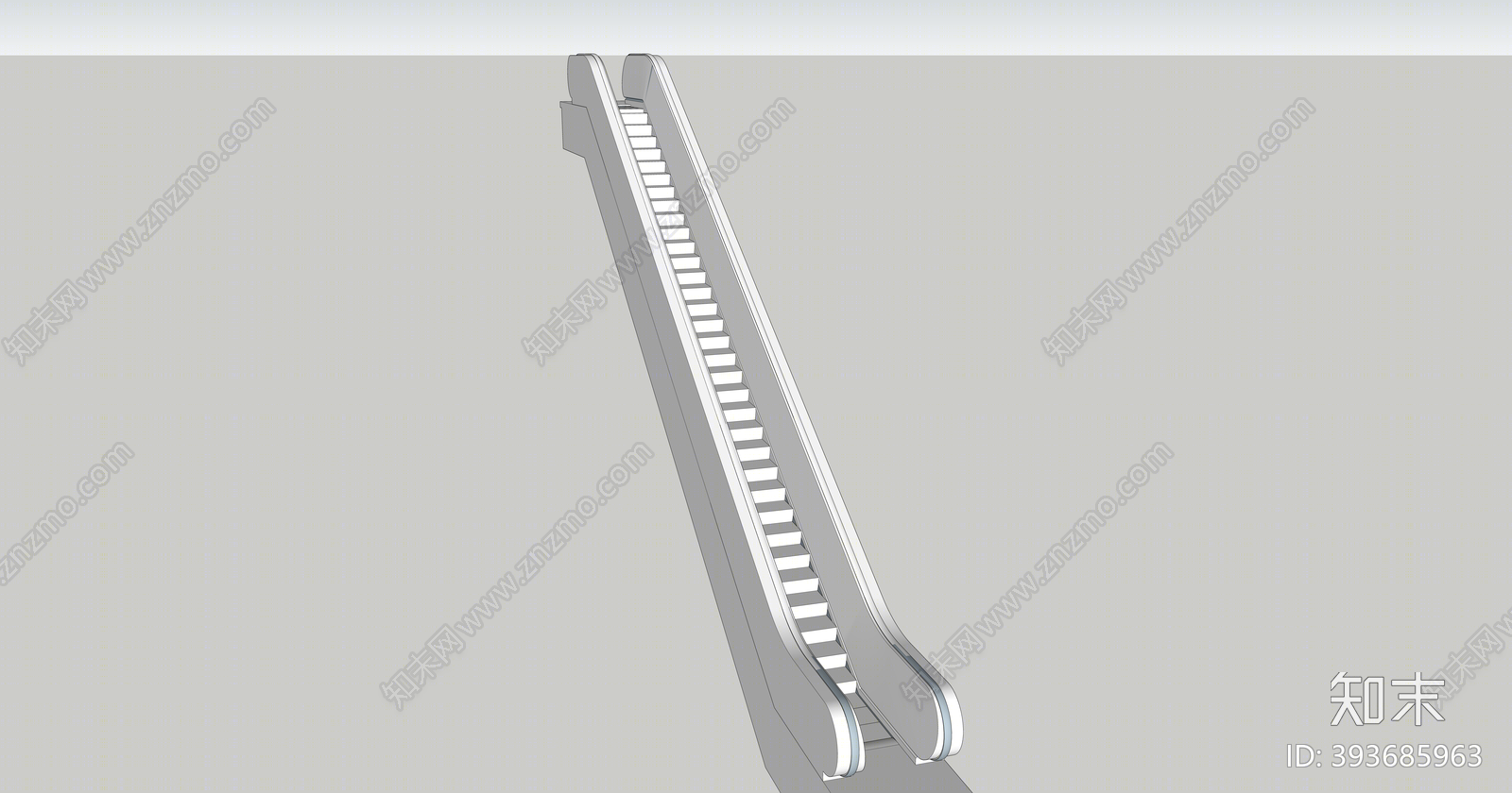 现代扶梯SU模型下载【ID:393685963】