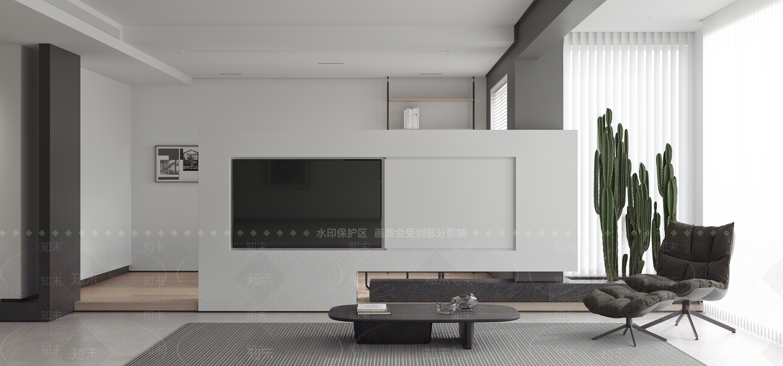 现代单身公寓3D模型下载【ID:993686747】