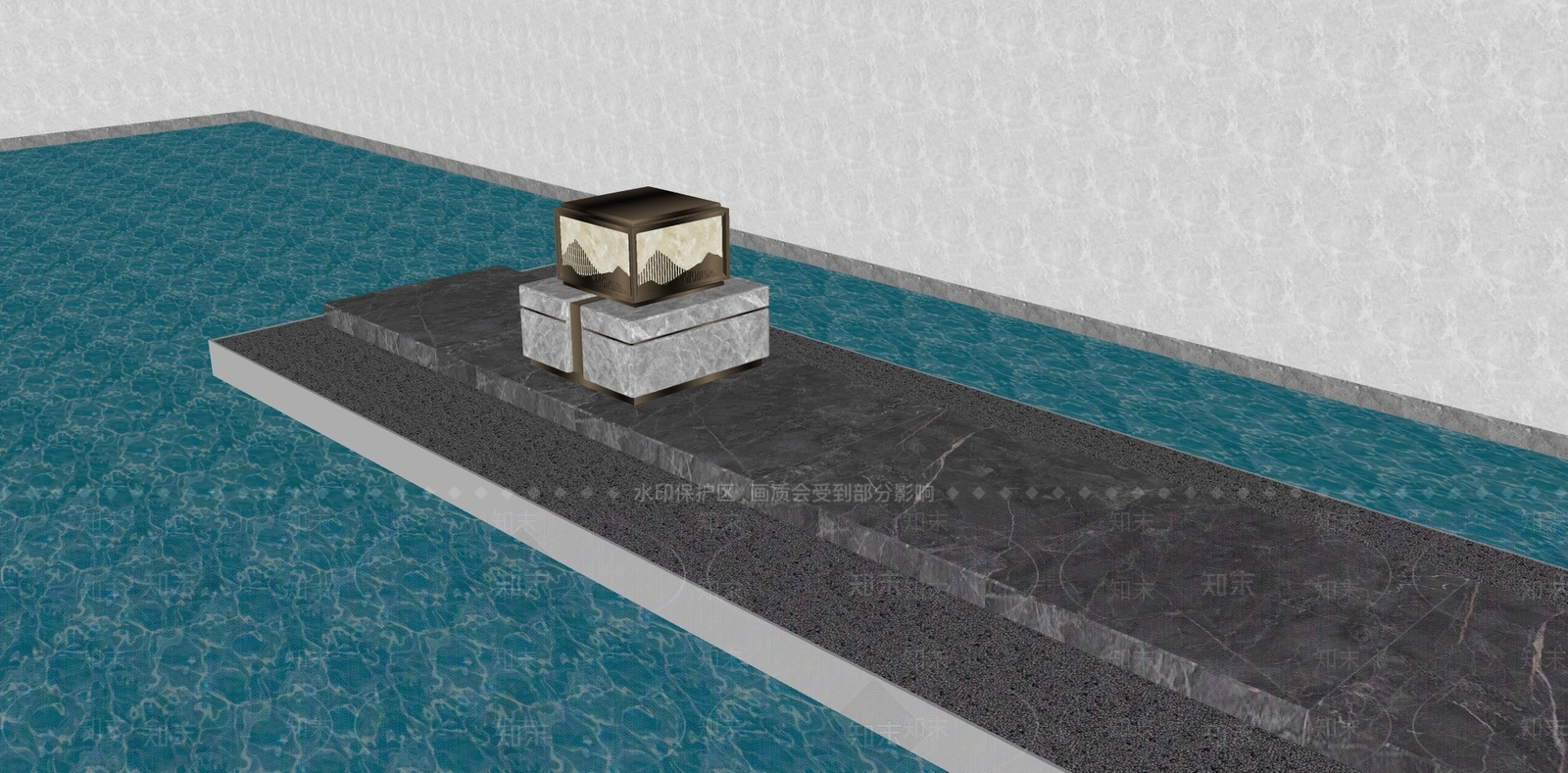 现代景观灯SU模型下载【ID:393805694】