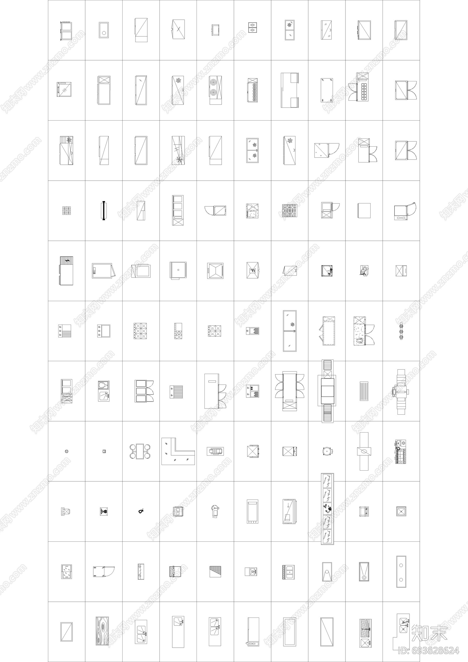 厨具cad施工图下载【ID:693828624】