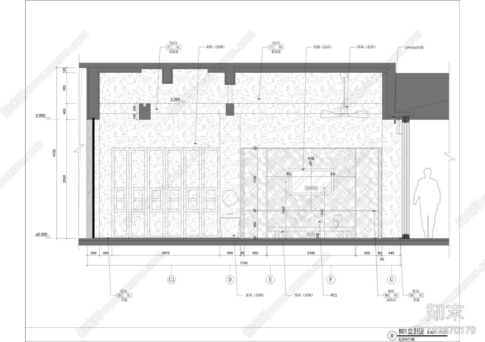 套房cad施工图下载【ID:193870179】