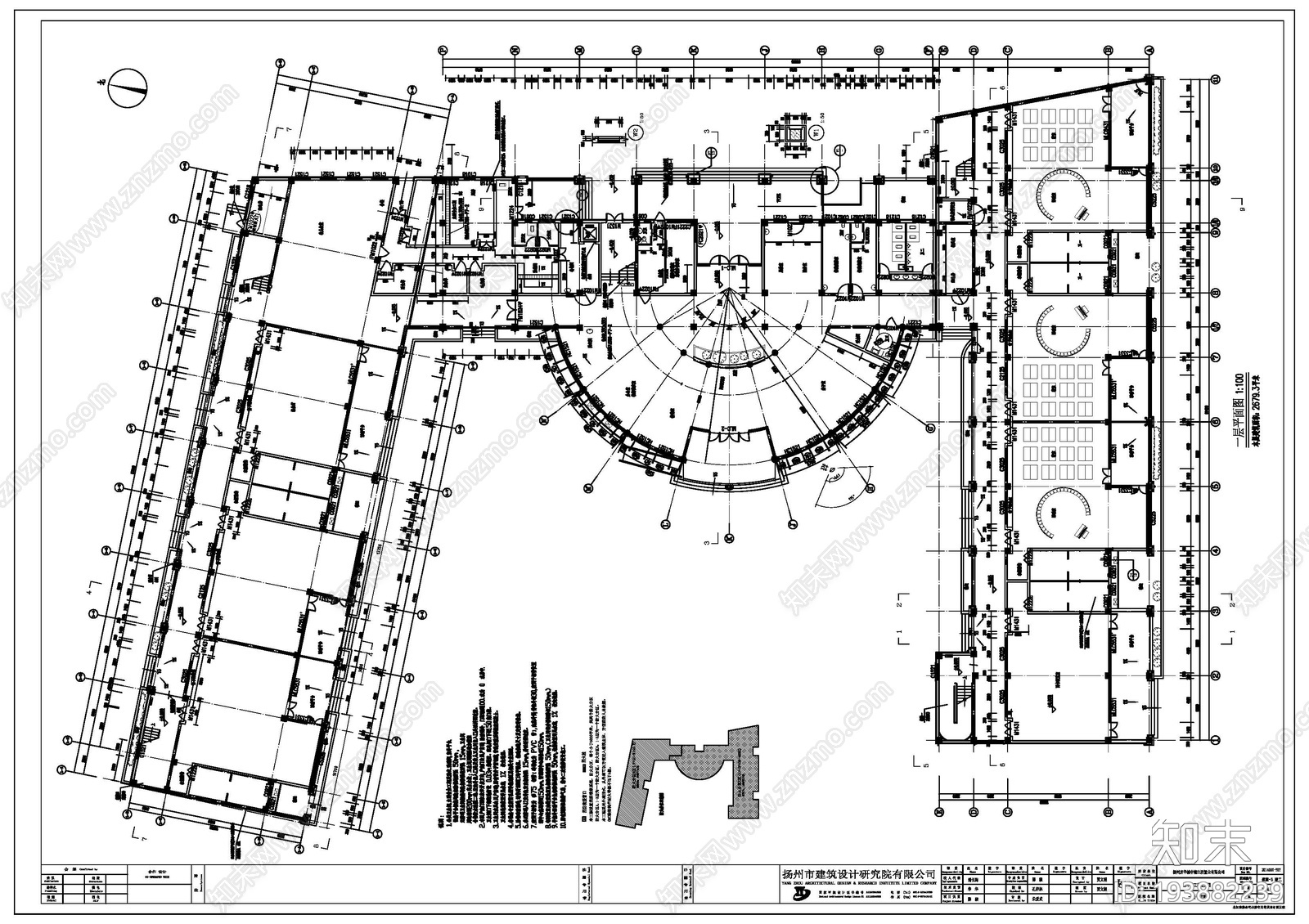 美式幼儿园施工图下载【ID:193882239】