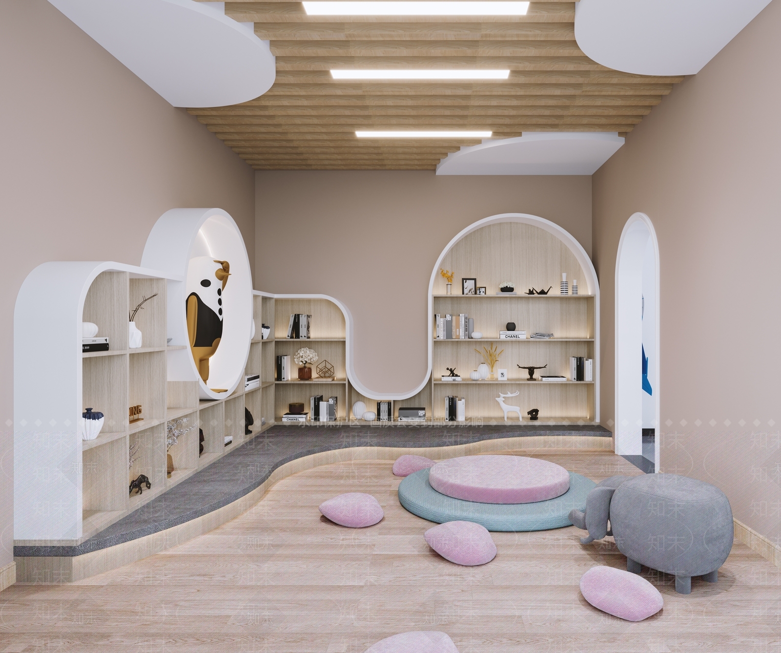现代幼儿园3D模型下载【ID:394014964】
