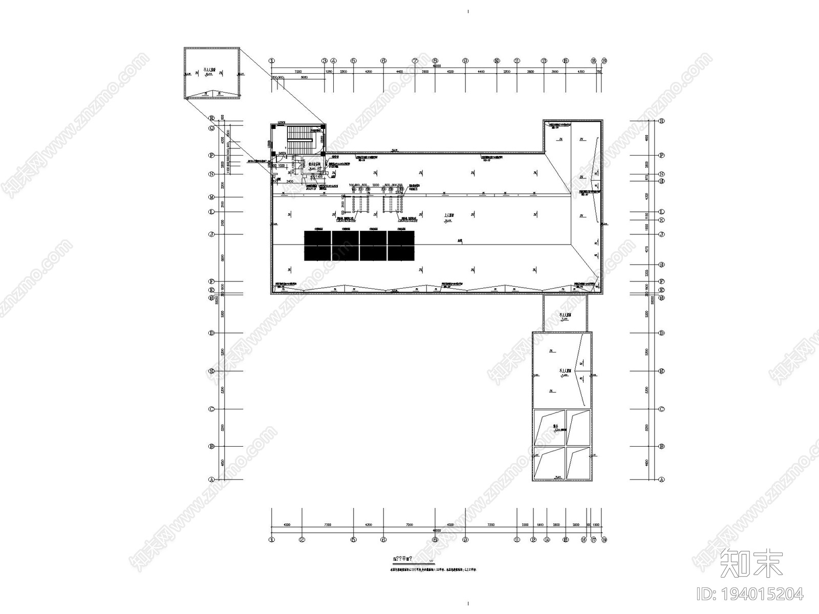 现代幼儿园cad施工图下载【ID:194015204】