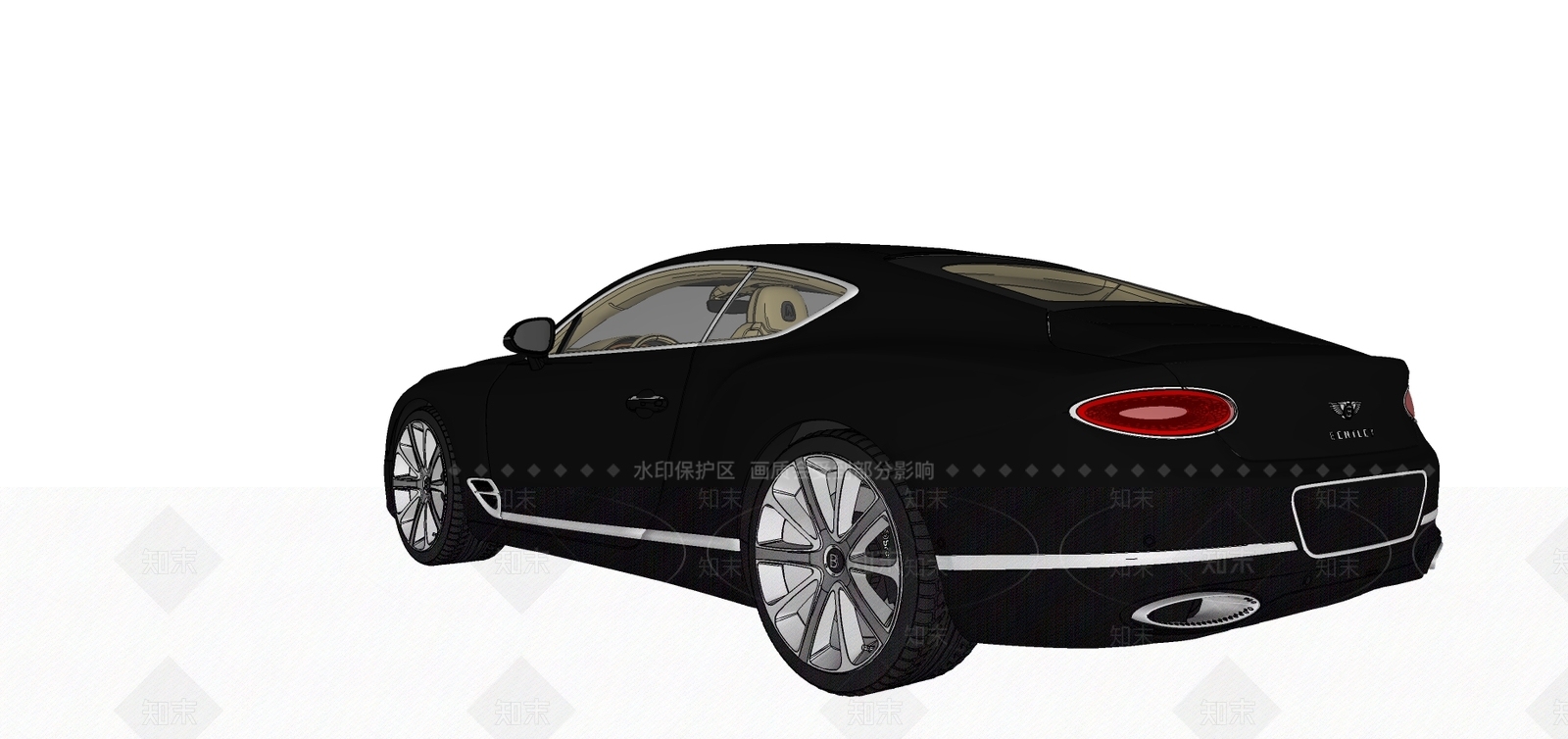 现代宾利汽车SU模型下载【ID:494021963】