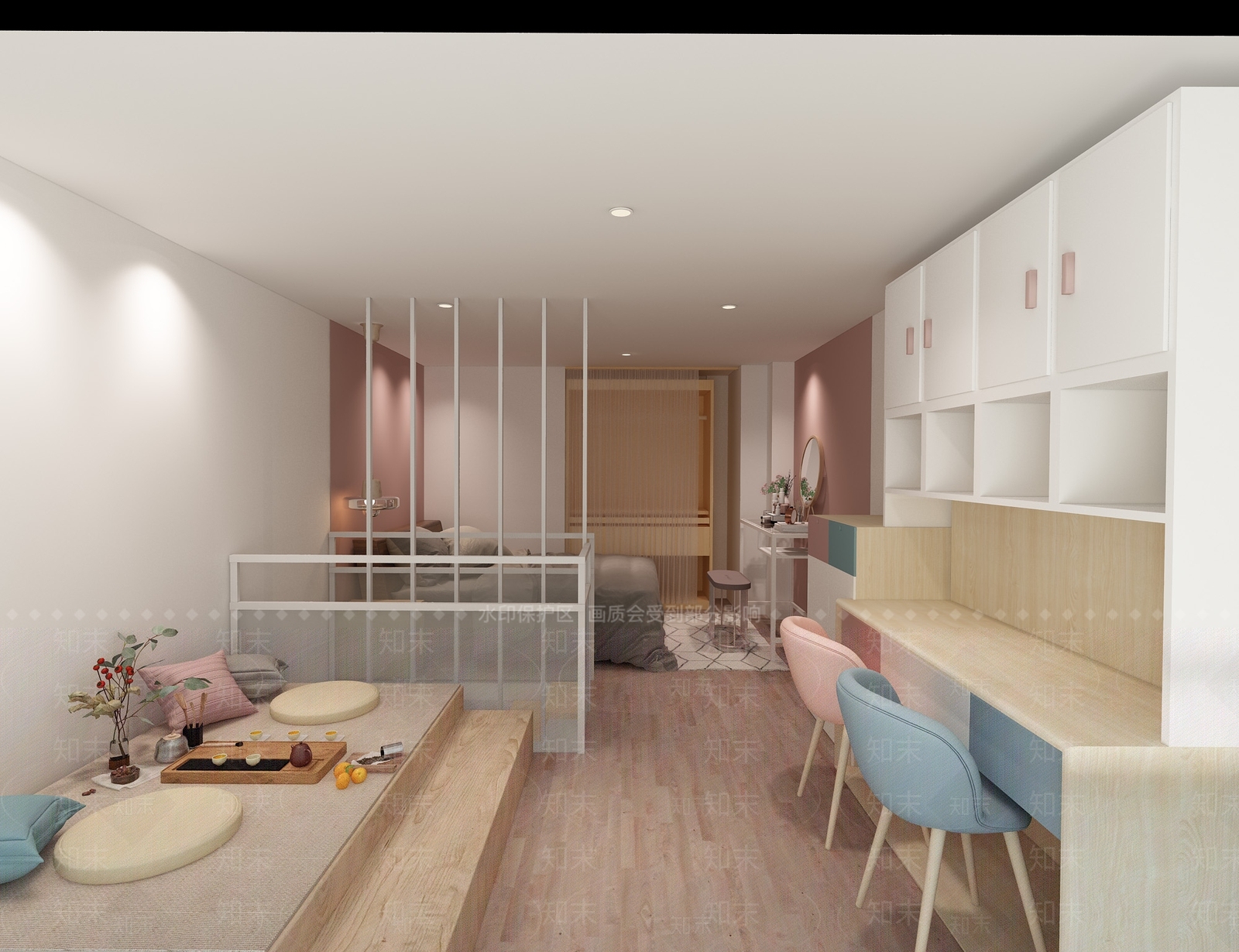 现代单身公寓3D模型下载【ID:994084789】
