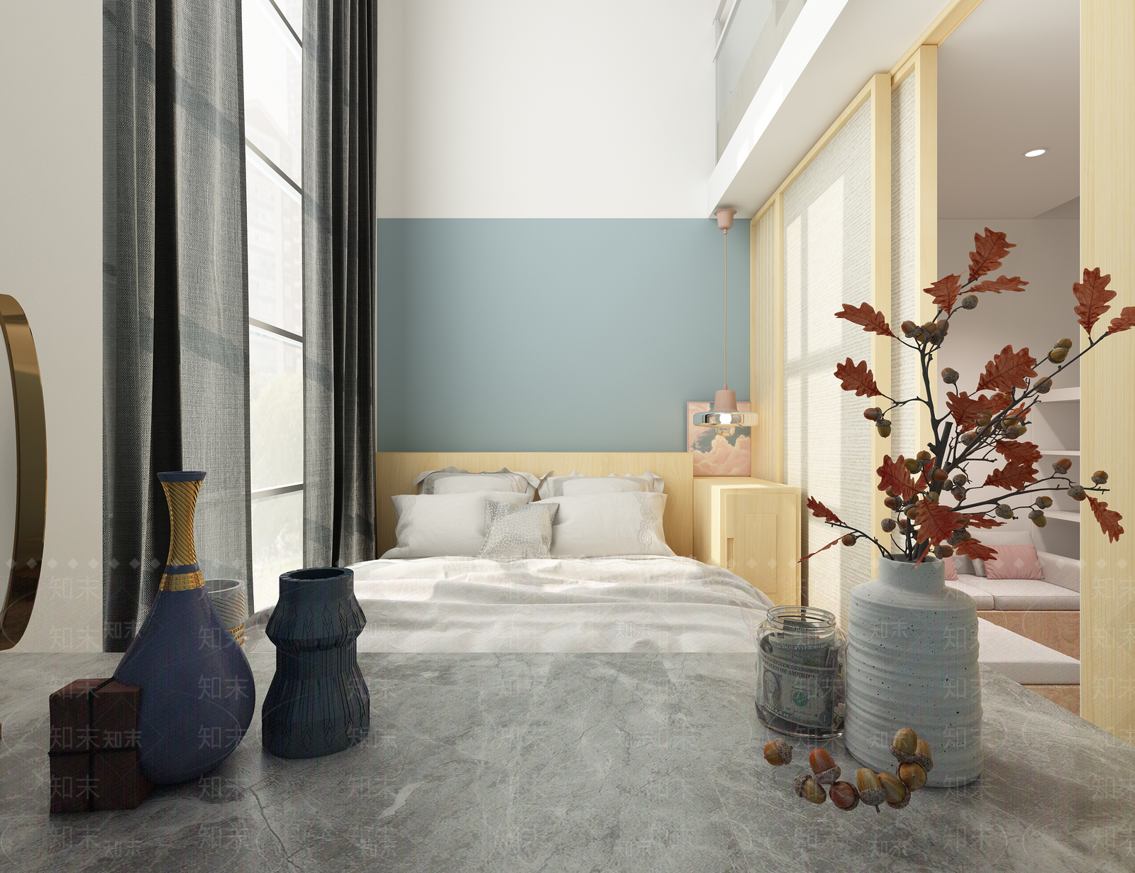 现代单身公寓3D模型下载【ID:994084789】