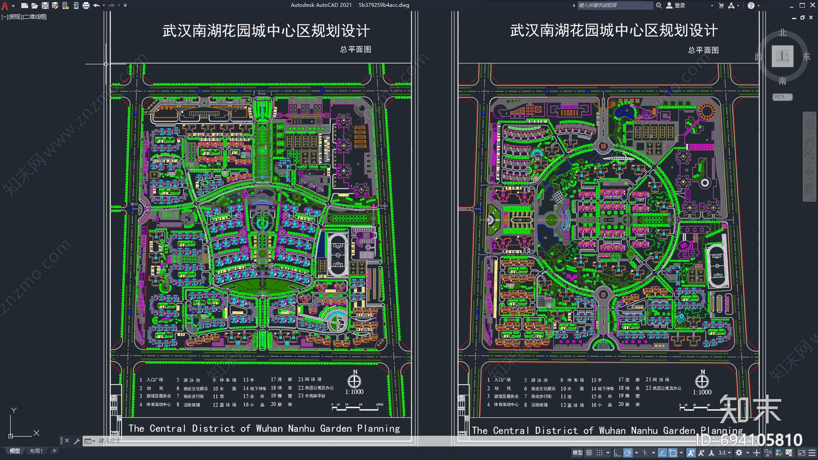 小区楼盘规划施工图下载【ID:694105810】
