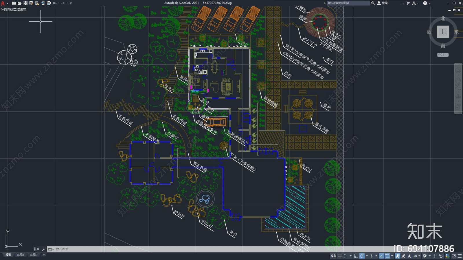 社区建筑施工图下载【ID:694107886】