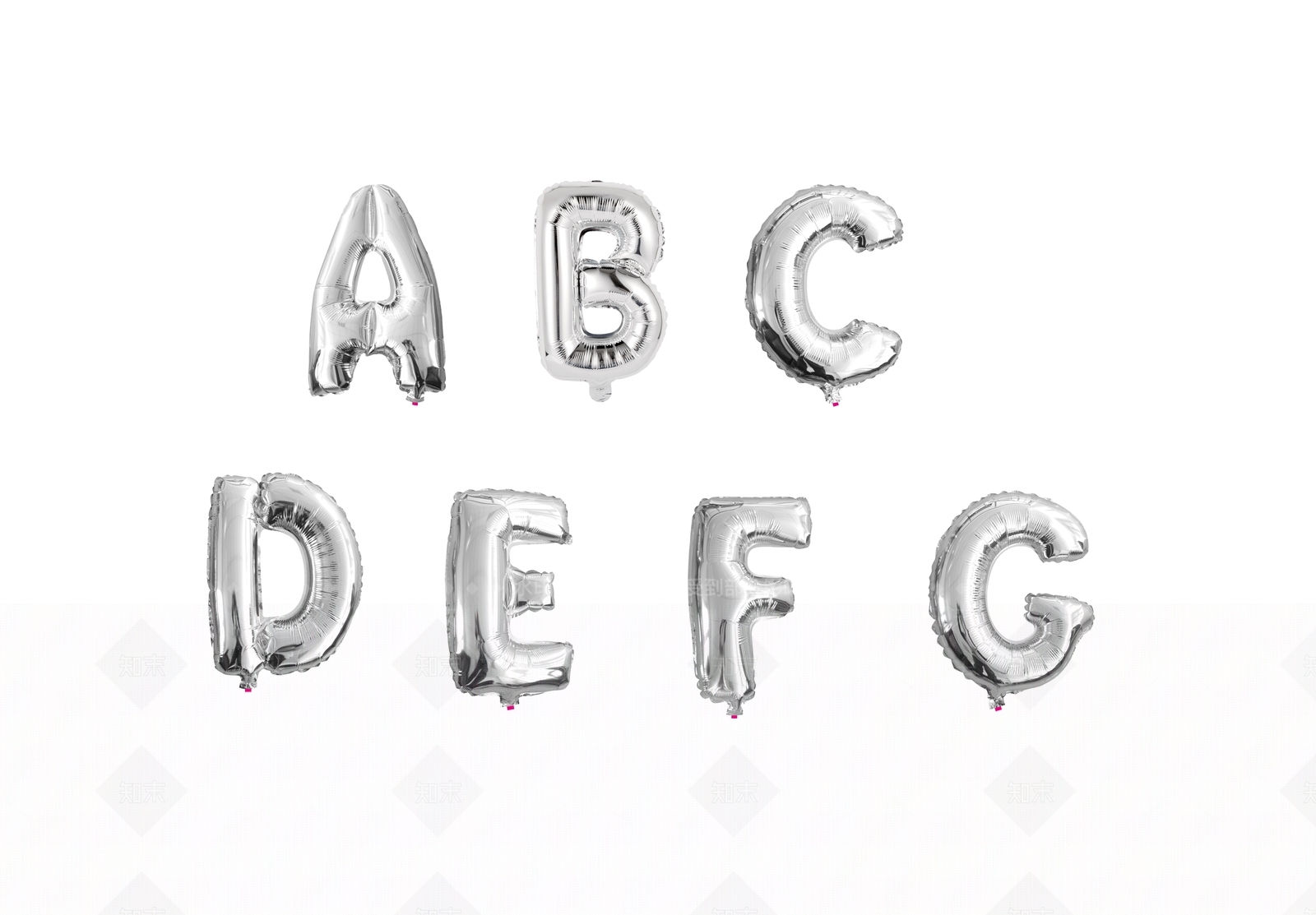 现代玩具字母气球3D模型下载【ID:594154674】