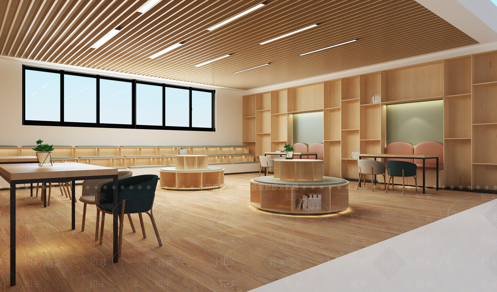 北欧书店3D模型下载【ID:894154281】