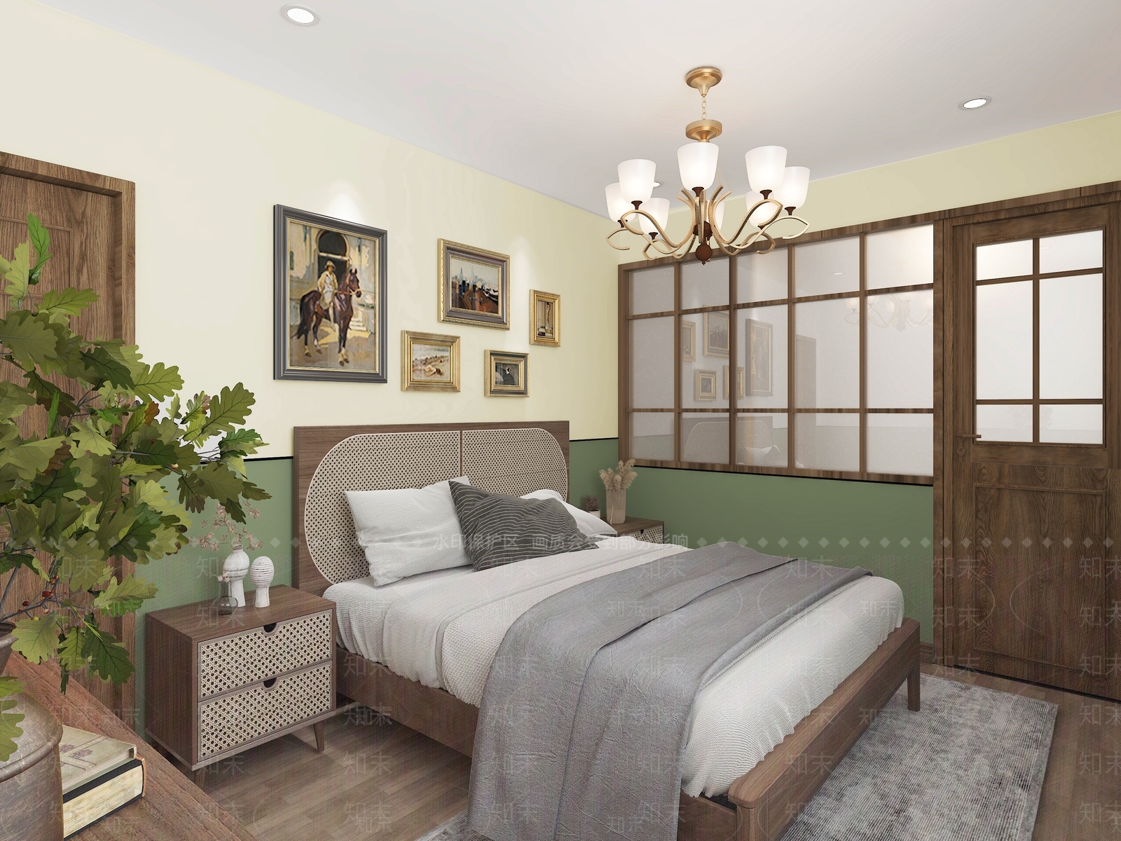 美式民宿3D模型下载【ID:994163678】